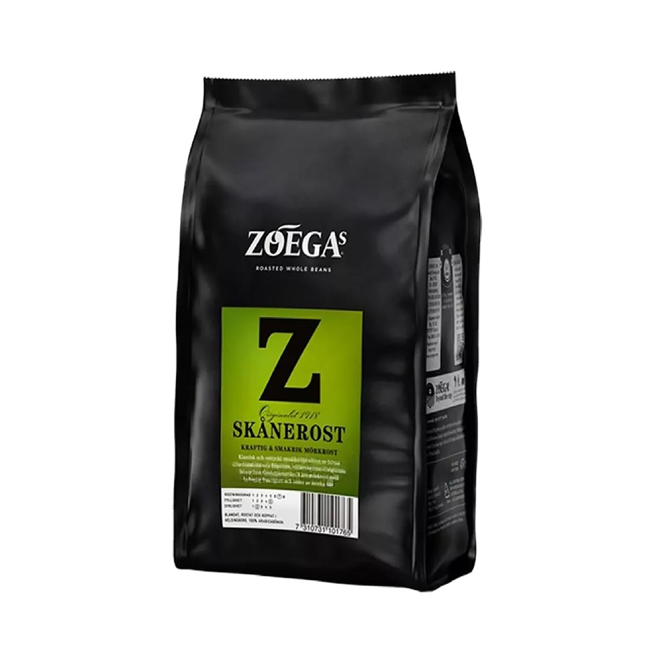 ZOEGAS SKANEROST WHOLE BEANS