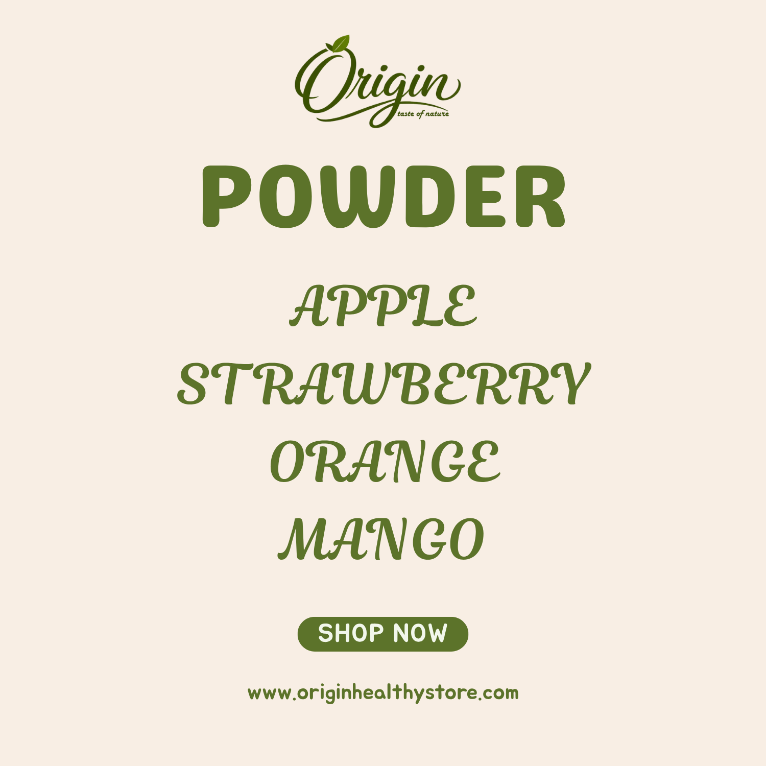 Origin Powder