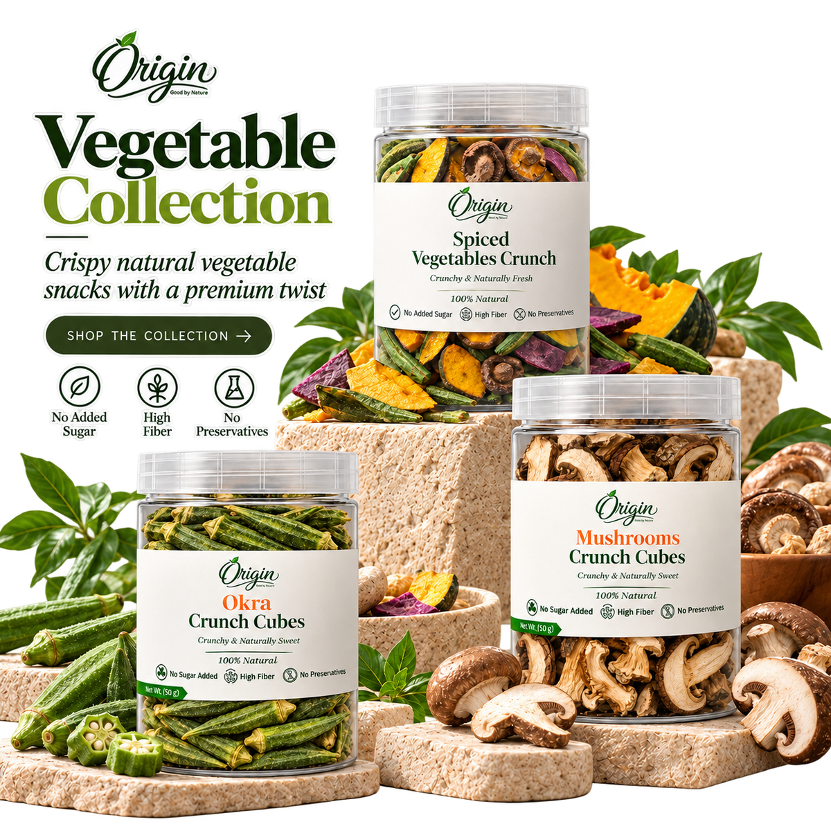 Origin Dried Vegetables