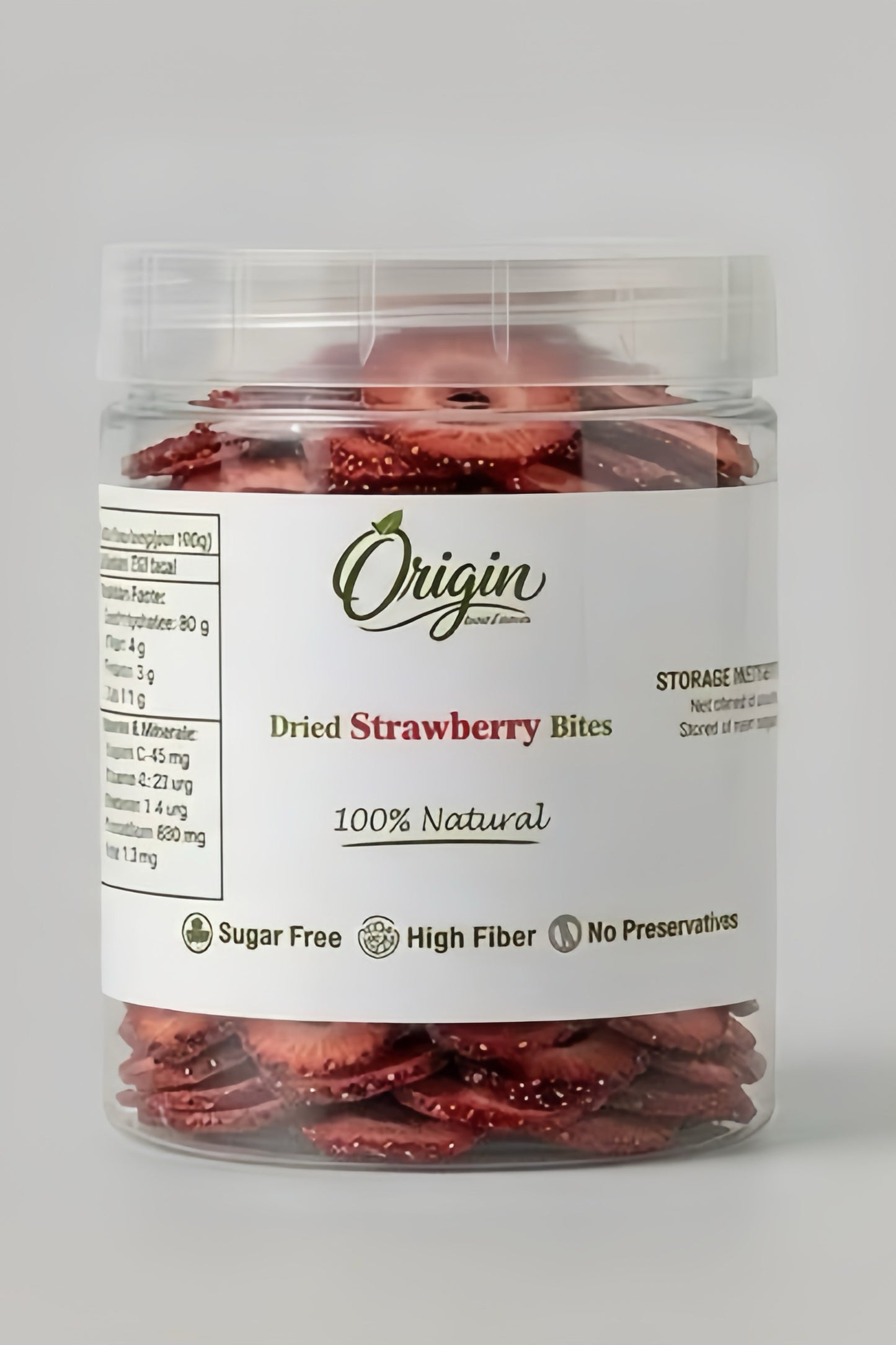 Origin Dried Strawberry Bites